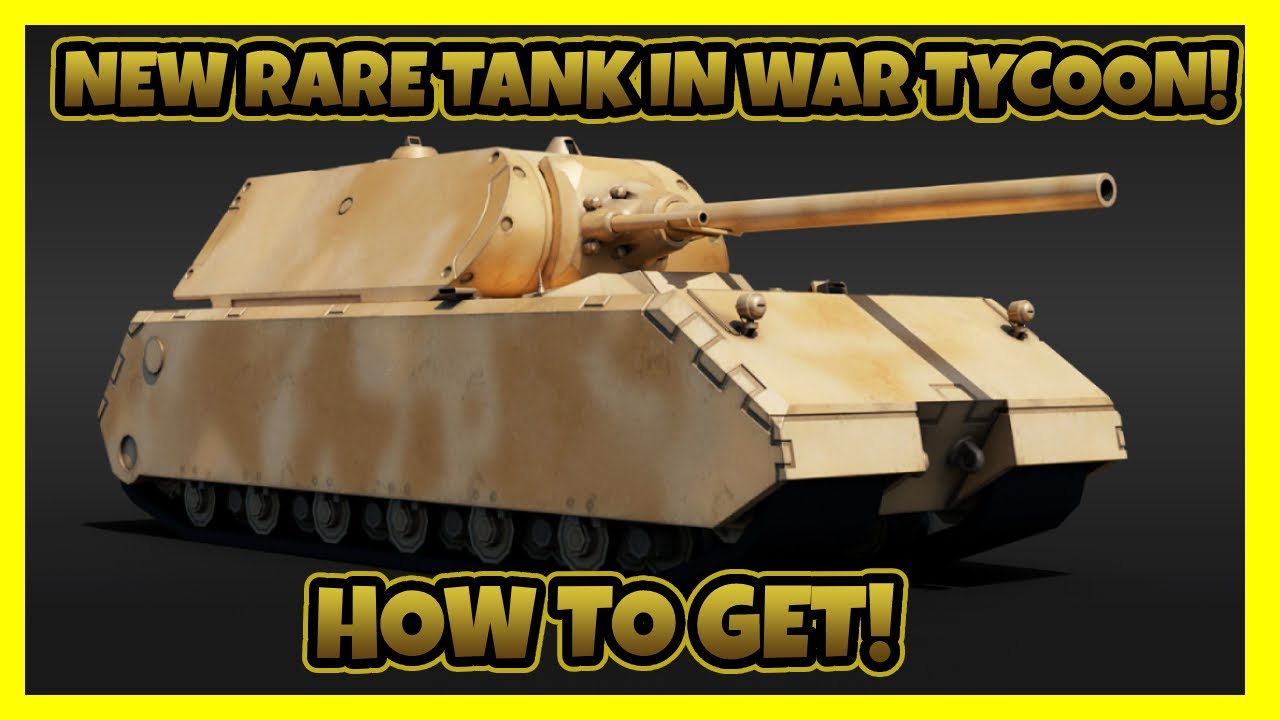 NEW RARE OVERPOWERED MAUS TANK IN WAR TYCOON How To Get YouTube new-rare-overpowered-maus-tank-in-war-tycoon-how-to-get-youtube