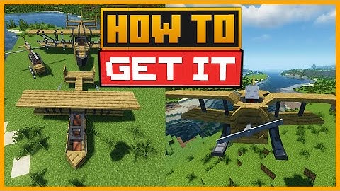 🟨 HOW to HAVE PLANES/HELICOPTERS IN MINECRAFT - COMPLETE GUIDE to the SIMPLE PLANES MOD