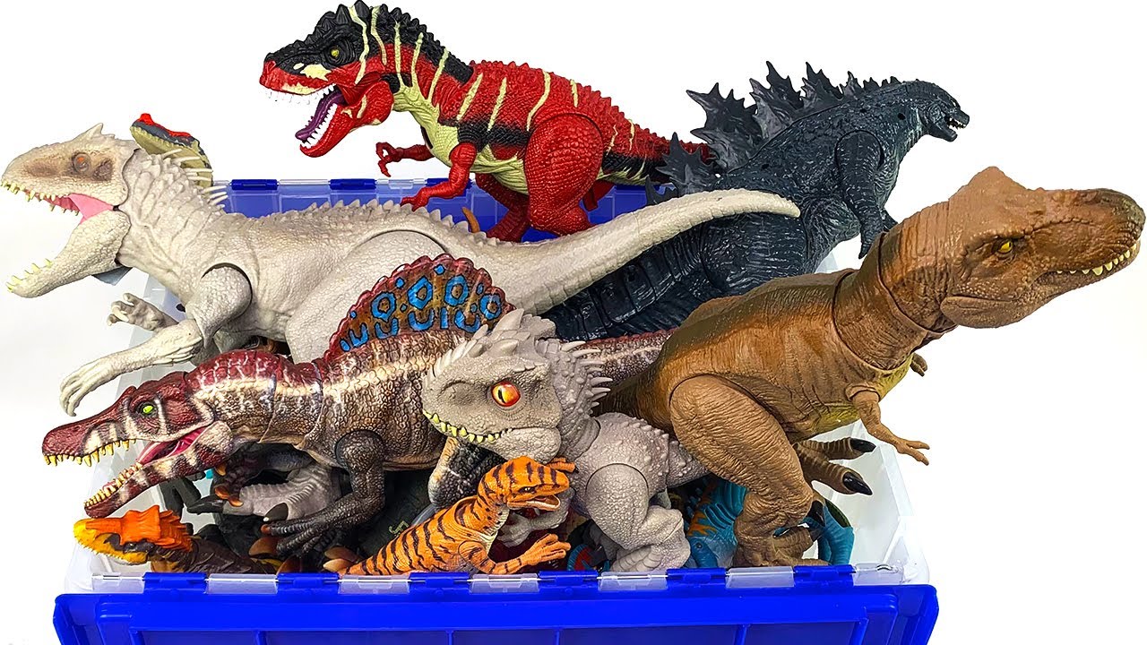 HUGE Dinosaur Toy Haul! 1+ Hour of Jurassic World, Camp Cretaceous