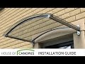 Door Canopy - Type A & Type D Fitting