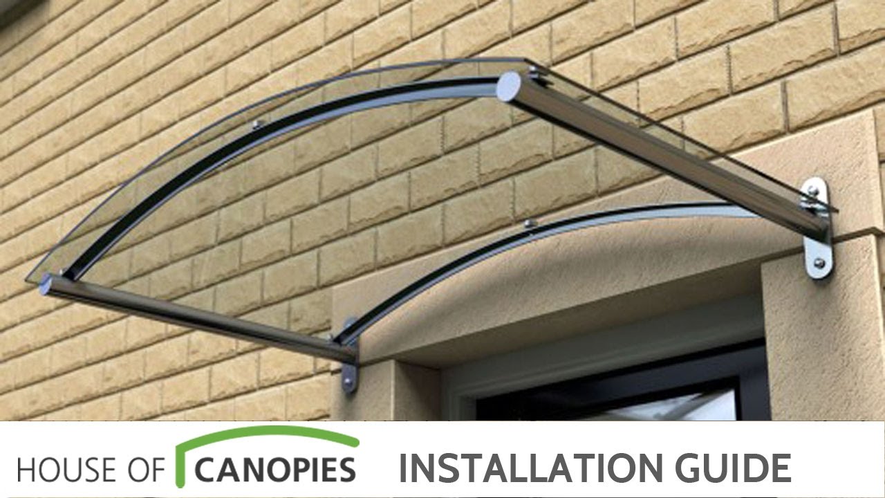 Door Canopy Type A & Type D Fitting YouTube