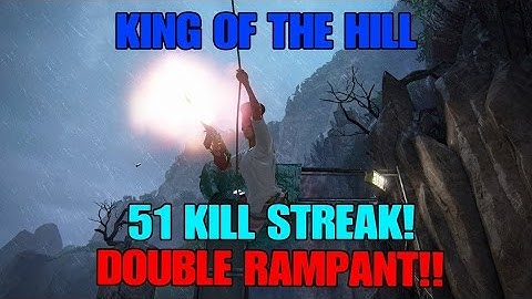 Uncharted 4 Multiplayer - 51 KILL STREAK!! - DOUBLE RAMPANT!! - KING OF THE HILL! OG - OLD SCHOOL