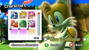 Sonic Generations with new playable characters !