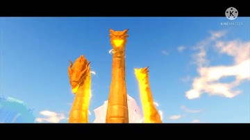 Monster Zero Movie vs. Kaiju Universe References Ghidorah Skills