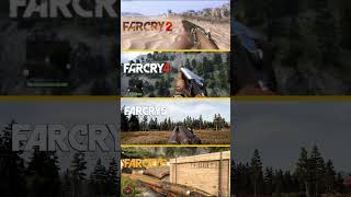 DB Shotgun Fire And Reload Animations In Farcry2 Vs FarCry4 Vs FarCry6 #shorts #gaming #farcry2