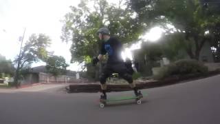 my first longboard video