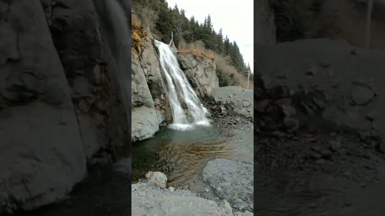 Waterfall in Alaska 
