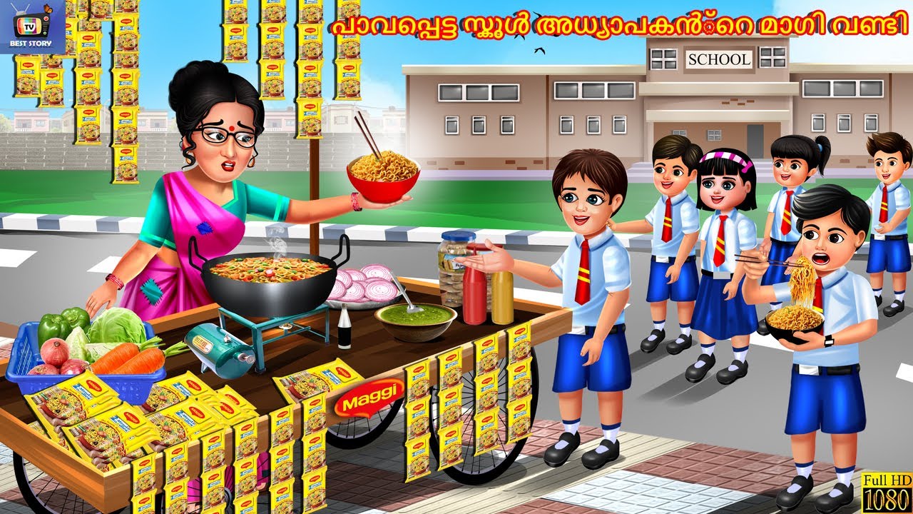 Paavappetta school adhyaapakante maagi vandi | Malayalam Stories | Malayalam Story | Malayalam