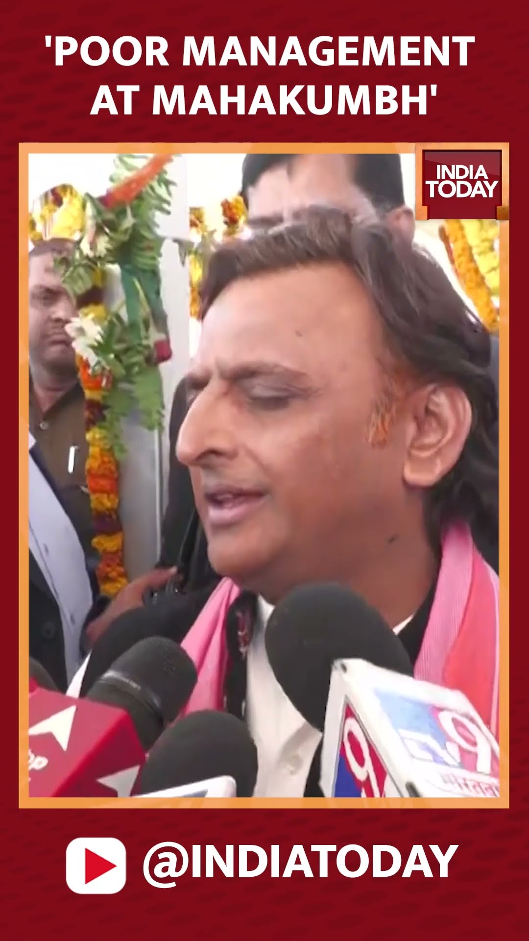Maha Kumbh 2025: Akhilesh Yadav Demands Better Management For Devotees' Comfort | India Today