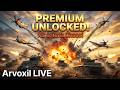PREMIUM UNLOCKED! 💰 I’m RIPPING Through Enemies in War Thunder’s Air &amp; Tank Chaos!🔥 | Arvoxil LIVE