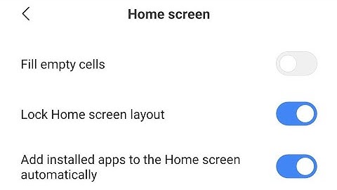 poco x3 nfc home screen setup | settings