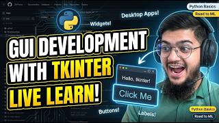 Time Block for AI Engineering | Python GUI Development with Tkinter | Live Learn & Practical Project