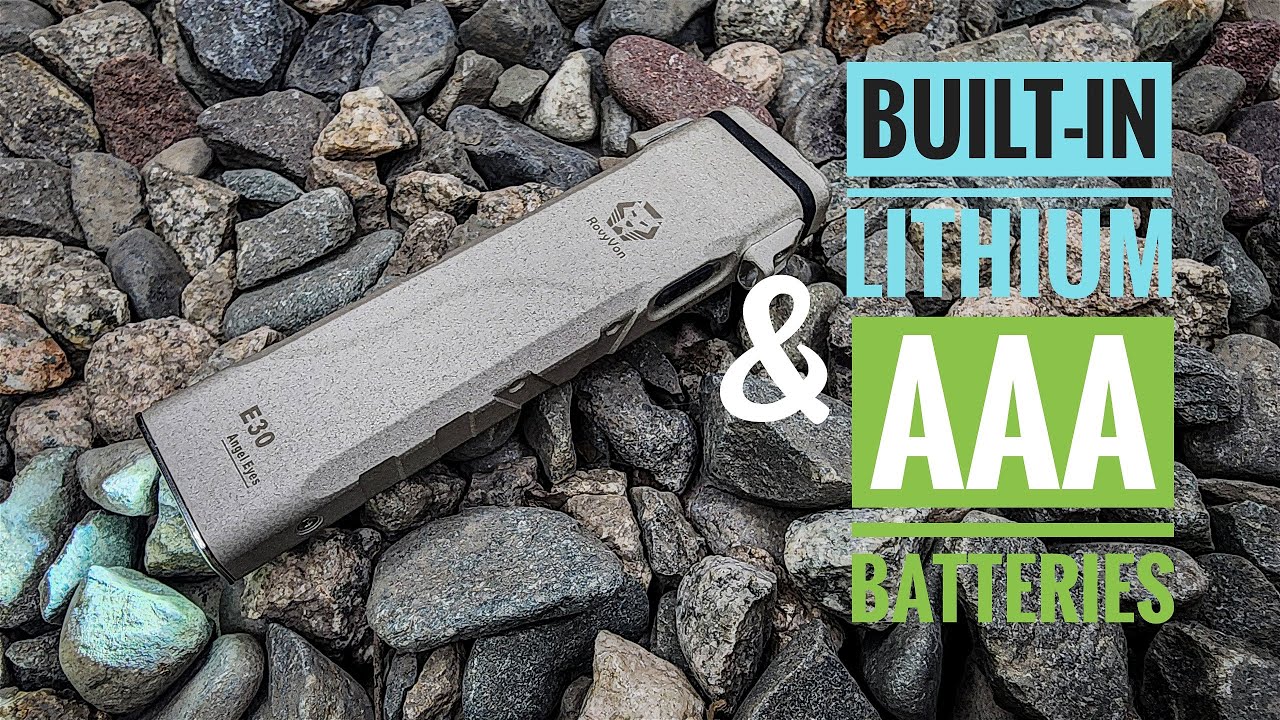 Hybrid Flashlight meets STYLE! - Rovyvon e30 review | 4K