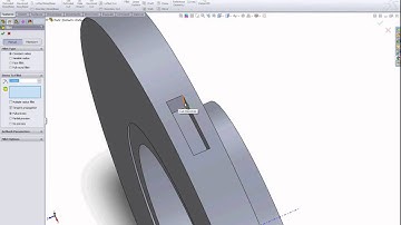 SolidWorks tutorial  Brake disk