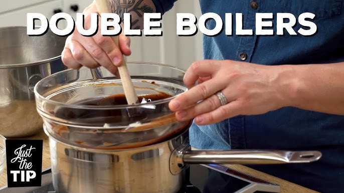 How To Make and Use a Double Boiler or Bain Marie -  -  Recipes, desserts and tips