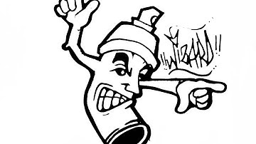 The Best Spray Can Graffiti Characters Video ever By WIZARD