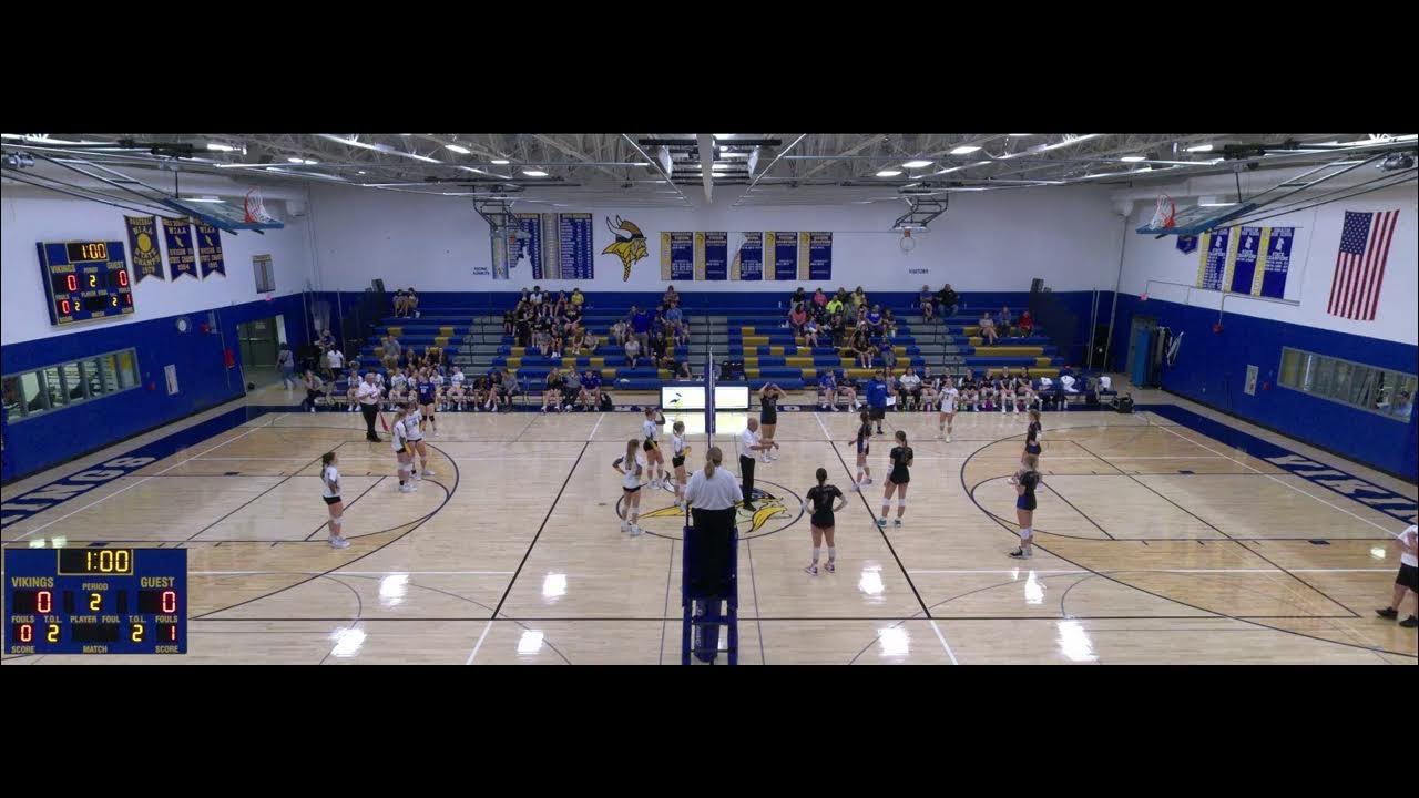 Gibraltar High Schoo vs. Oconto Falls High JV Womens' Volleyball YouTube