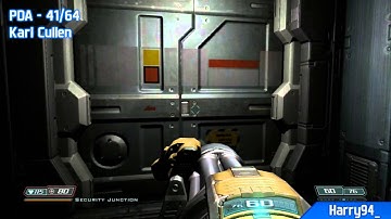 DOOM 3 BFG Edition - All PDA / Lockers / Video Locations - Monorail
