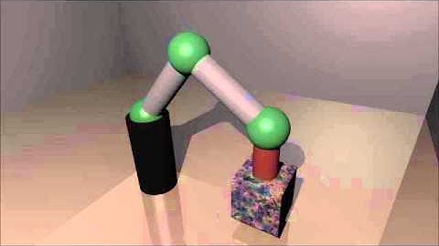 Blender - Robotic Arm Inverse Kinematics test