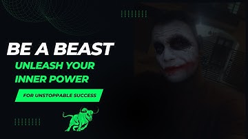 "Be a Beast: Unleash Your Inner Power for Unstoppable Success"