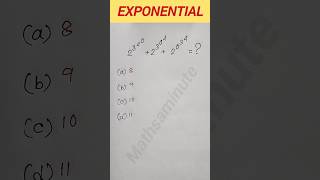 Exponential math tricks