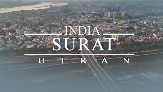 Surat City | Utran Cinematic Drone View 4K | DJi Mini 3 Pro | A Project by DroneX