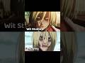 Female Titan, Wit Studio vs MAPPA #anime #shorts #aot