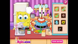 Мультик игра Губка Боб: Безделье на кухне (SpongeBob Kitchen Slacking)