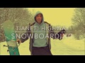 Tianeti highway snowboarding
