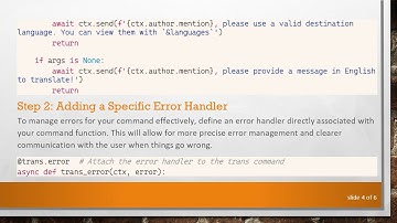 How to Handle Specific Command Errors in discord.py