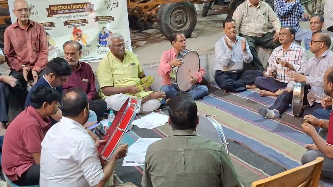 होली की धमाल   ढप के संग 💖💚💘💓💞💛❤️‍🩹          ताः25.02.2026, Day-6, Video-9 