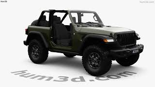 Jeep Wrangler Willys 2024 3D model by 3DModels.org