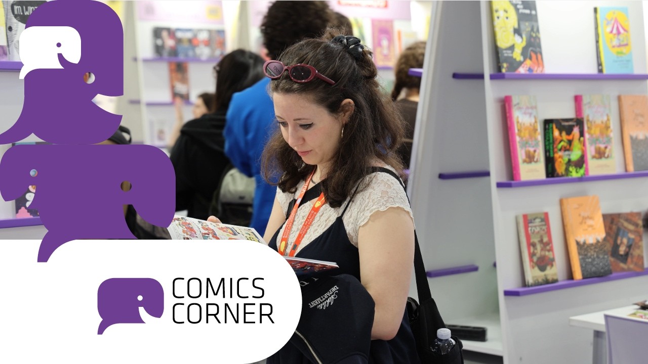 Comics Corner at Bologna Children's Book Fair 2026 - YouTube