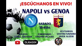 NAPOLI vs GENOA - EN VIVO