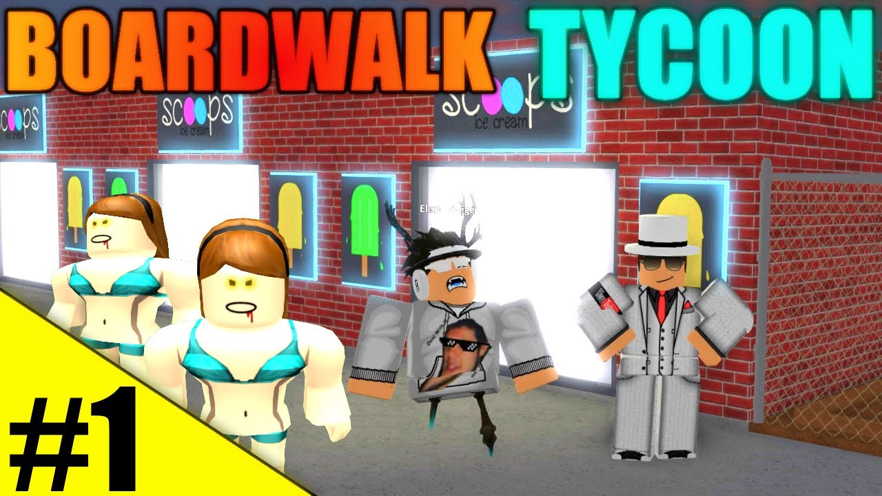Surfers Attack Roblox Boardwalk Tycoon Ep1 Roblox - roblox boardwalk tycoon twitter codes