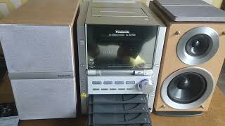 Panasonic PM77MD . 5khay đĩaChức năng . : CD , MD . AUX . Kết nối .....