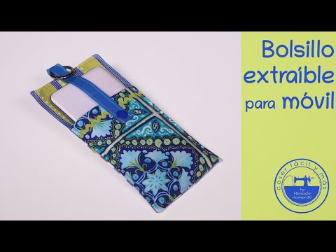 Bolsillo extraible para móvil o celular