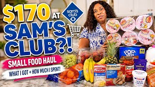 I Spent $170 | SAM’S CLUB FOOD HAUL 🛒 | What I Bought + How Much I Spent | Grocery Shopping 2026