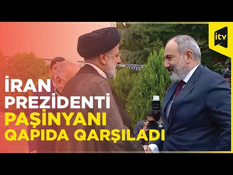 Ermənistanın baş naziri Nikol Paşinyan Tehranda İran prezidenti İbrahim Rəisi ilə görüşüb