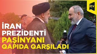 Ermənistanın baş naziri Nikol Paşinyan Tehranda İran prezidenti İbrahim Rəisi ilə görüşüb