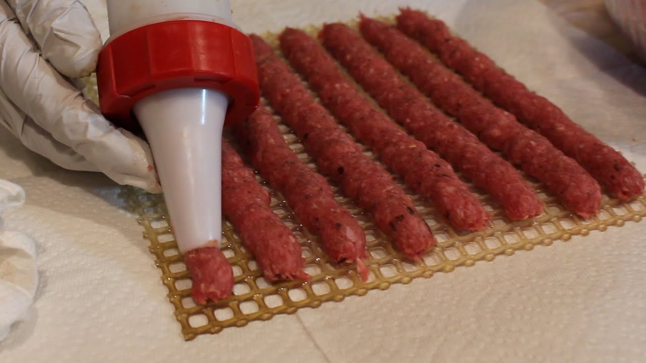 Easy to Make Beef Jerky with Ground Meat - YouTube