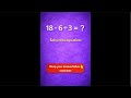 Glory M'bayo is live- Maths Brain Teaser