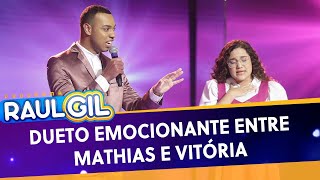 Thumbnail for Musical de tirar o fôlego entre Mathias e Vitória | Programa Raul Gil (03/08/24)