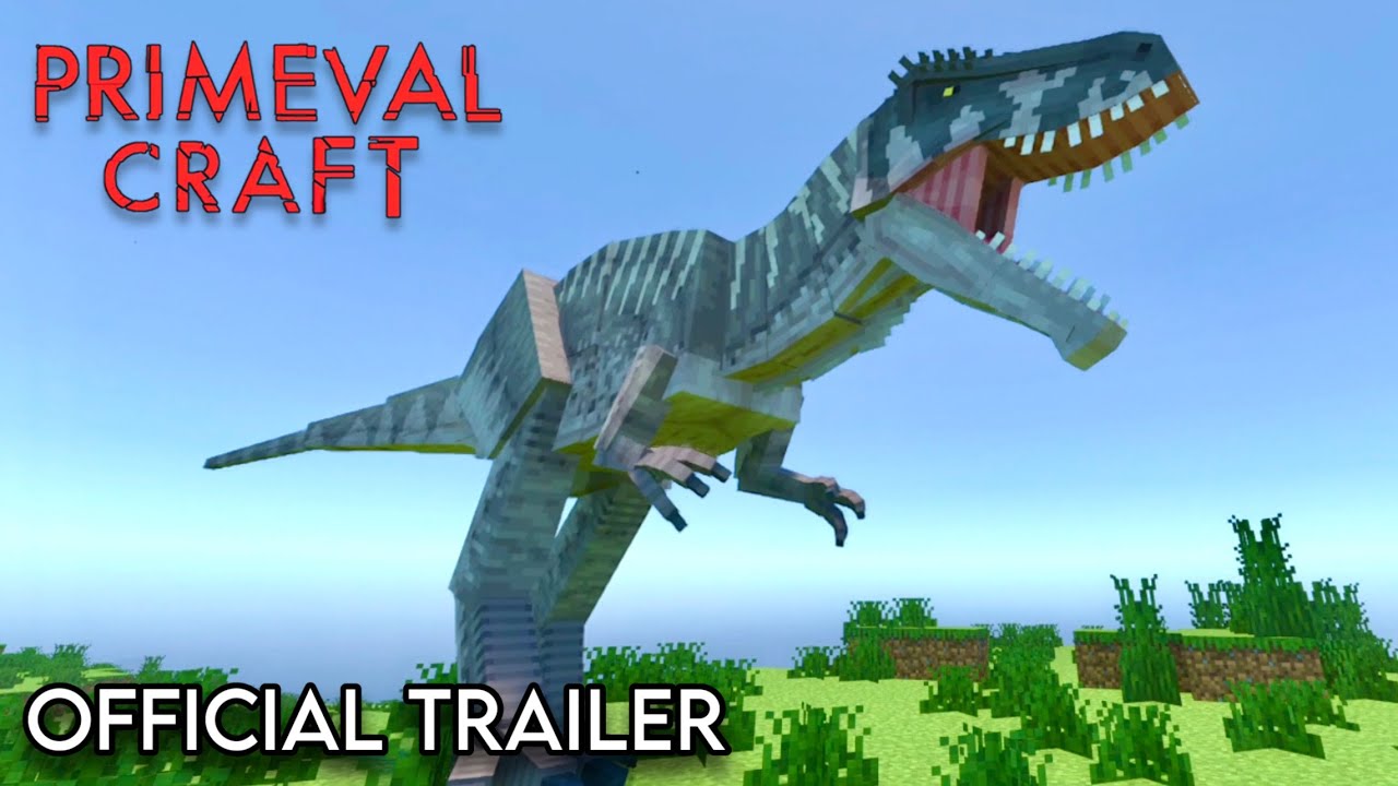 Primeval Craft Official Trailer | Minecraft Add-on - YouTube