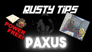 RUST TIPS: Power-free stuff! Trap Base Tips! Home CCTV! Ladder trick! TC + Large Box SIDE BY SIDE!
