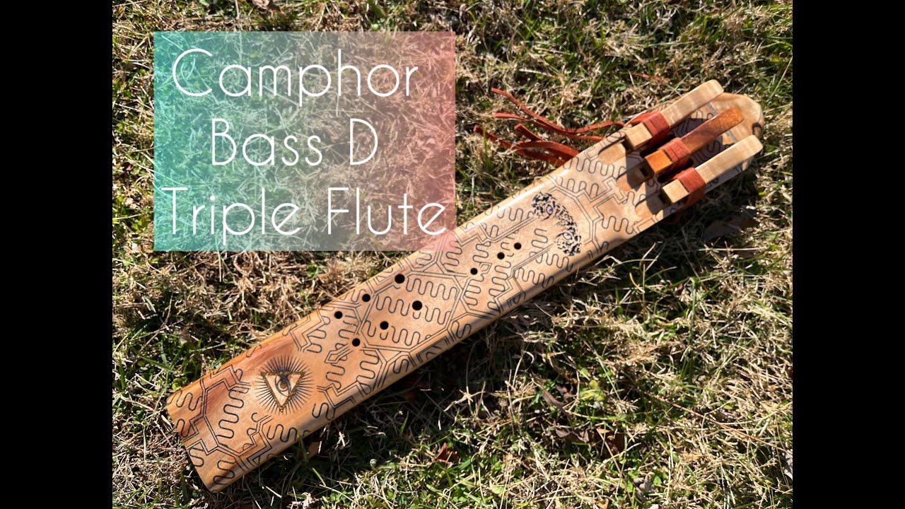 Bass D Triple Flute | Elemental Flutes