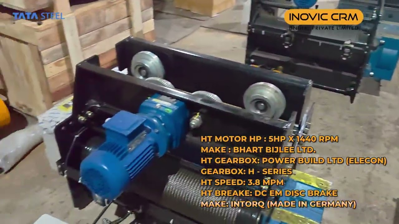 Electric Wire Rope Hoist 3 TON  TATA JAMSHEDPUR 2