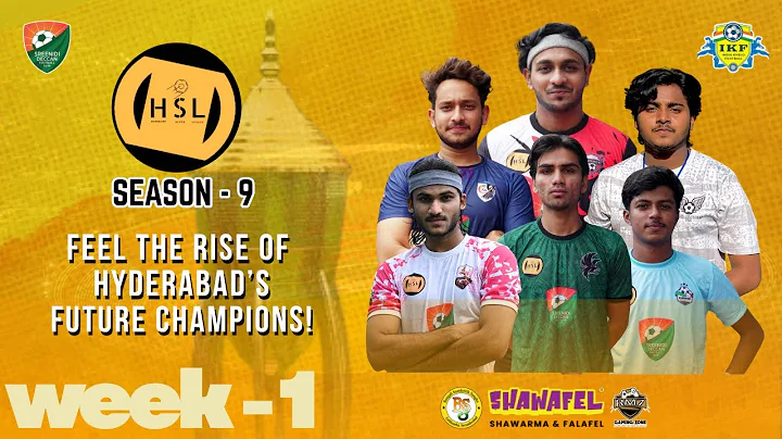 Hyderabad Super League 2025 SEASON 9 | HSL Week 1 | Live Football Matches | Youth Football Hyderabad