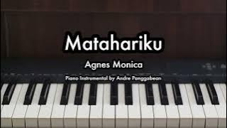 Matahariku - Agnes Monica | Piano Karaoke by Andre Panggabean