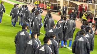 20141208　アルビレックス新潟　最終戦セレモニー終了